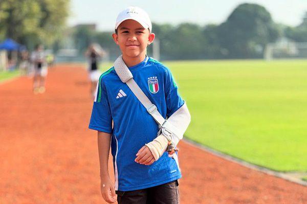 Kondisi Anak Sissy Prescillia Dioperasi karena Patah Tulang