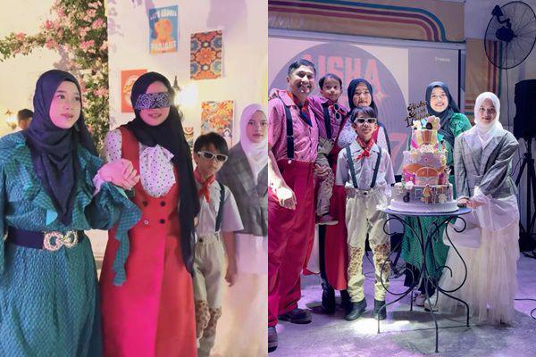 8 Potret Ultah Ke-17 Aisha Anak Irfan Hakim, Dapat Hadiah Mobil!
