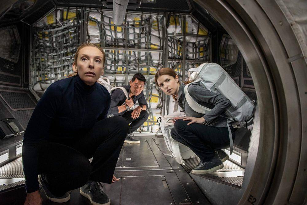 adegan dalam film Stowaway. (dok. XYZ Films/Stowaway)