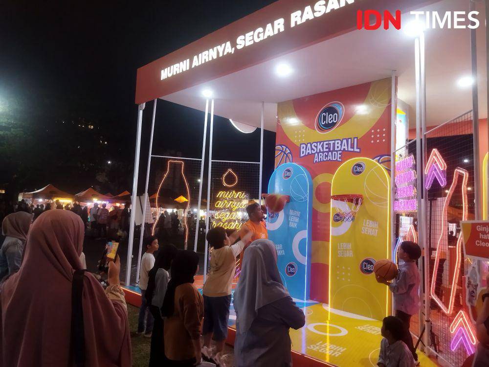 Cleo Festival Kuliner digelar di Lapangan Benteng Medan mulai Jumat (2/5/2025) (IDN Times/Indah Permata Sari)