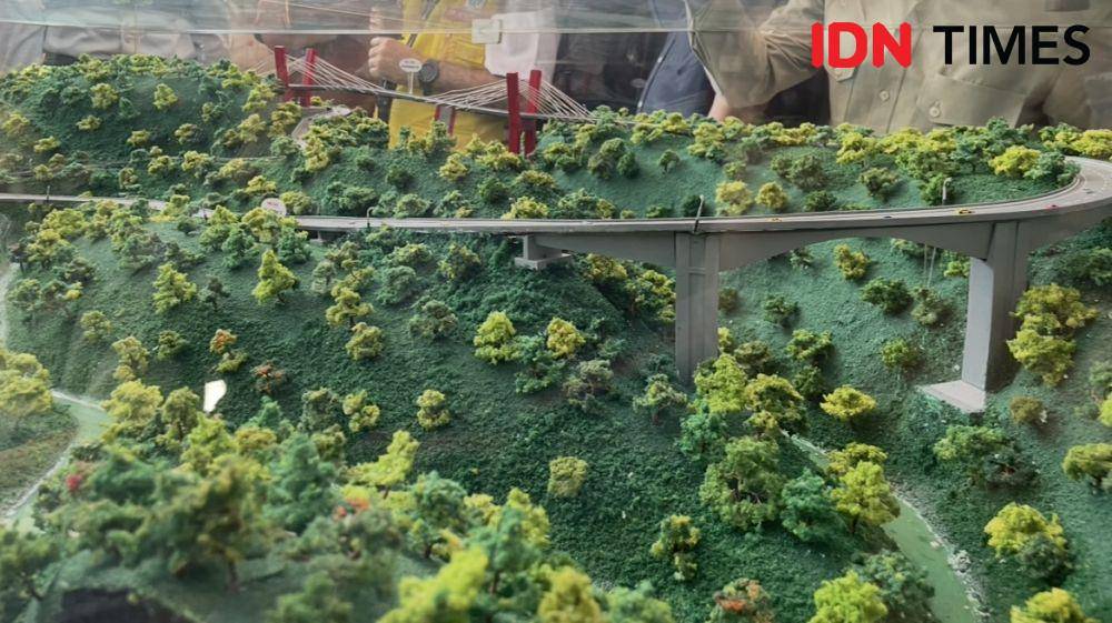 Rencana pembangunan flyover Sitinjau Lauik (Foto: IDN Times/Halbert Caniago)