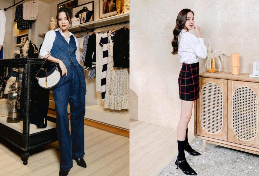 9 Inspirasi Outfit untuk Dipakai ke Kafe High End ala Freen Sarocha