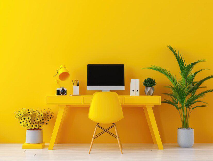 ilustrasi warna kuning (freepik.com/harsh2030fp)