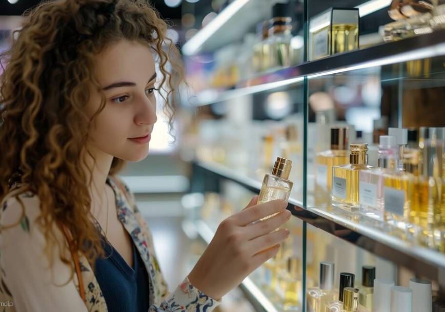 ilustrasi membeli parfum (freepik.com/freepik)