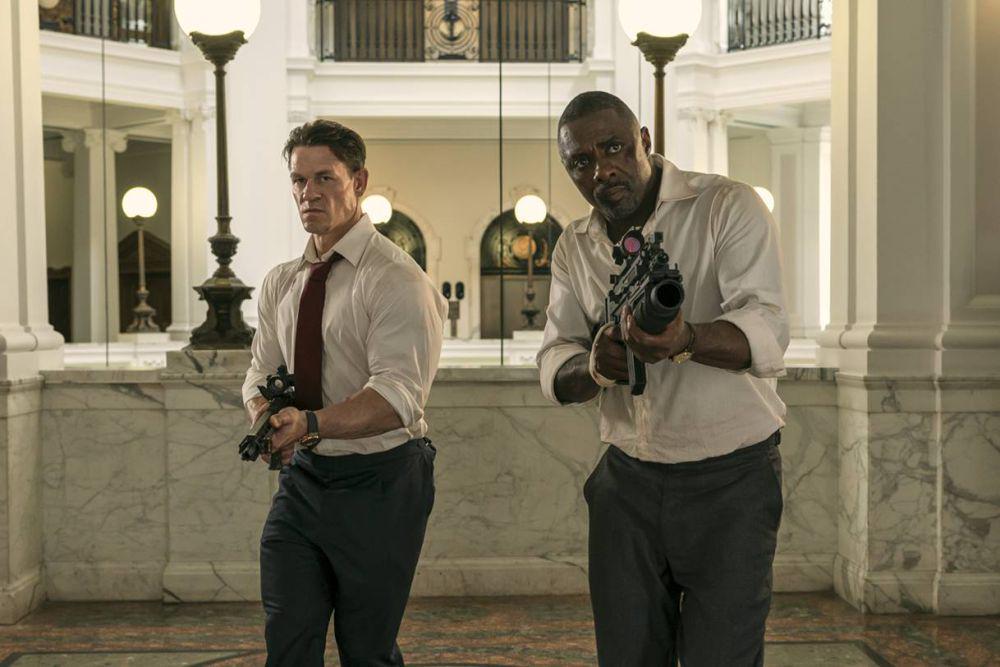 Sinopsis Heads of State, Dibintangi John Cena dan Idris Elba