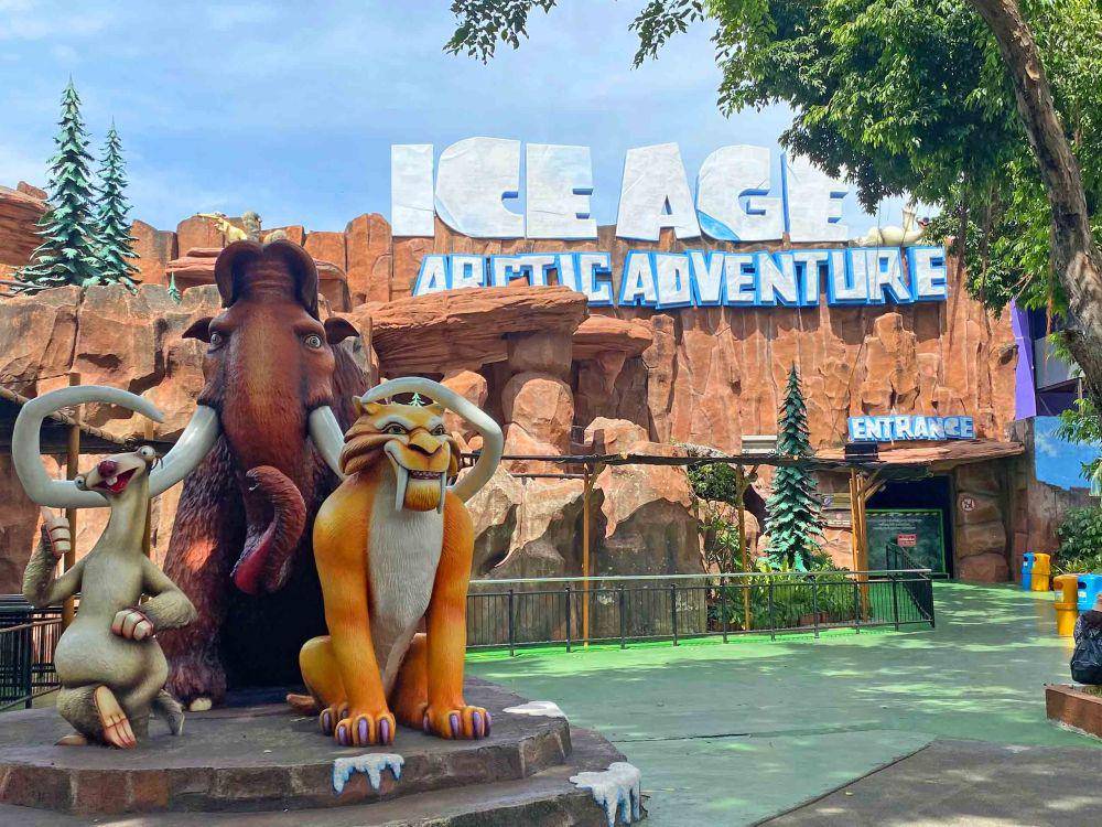 Potret wahana Ice Age di Dufan, Ancol (ancol.com)