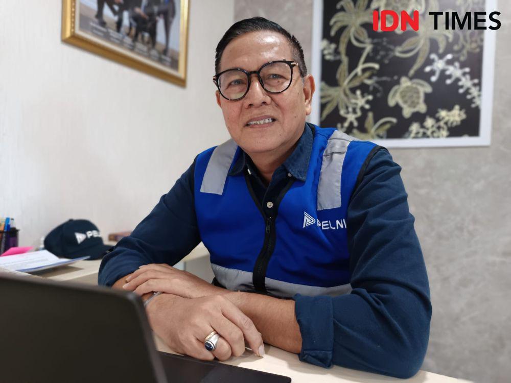 Kepala Cabang PT Pelni Balikpapan, Ridwan Mandaliko. (IDN Times/Erik Alfian)