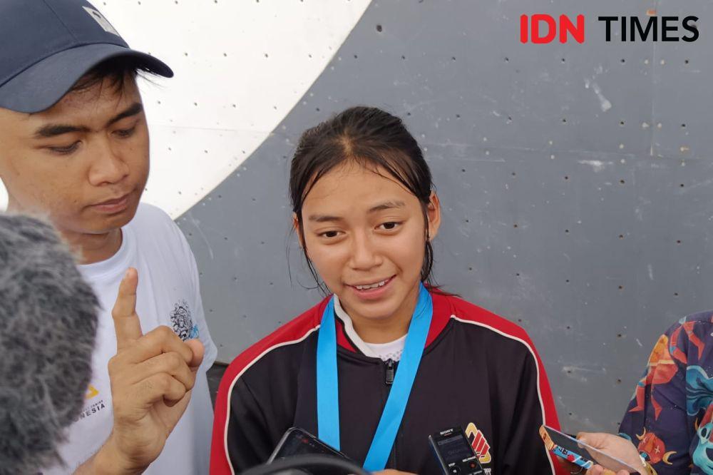 Kadek Adi Asih Degdegan Masuk Final Climbing World Cup Bali