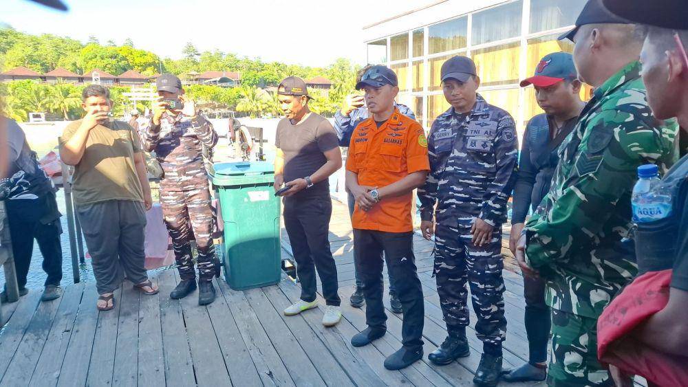 Tim SAR menutup operasi pencarian terhadap Zhang Xiao Han (30), WNA asal China yang tenggelam di perairan Pulau Kakaban saat menyelam. (Dok. Kantor SAR Balikpapan)