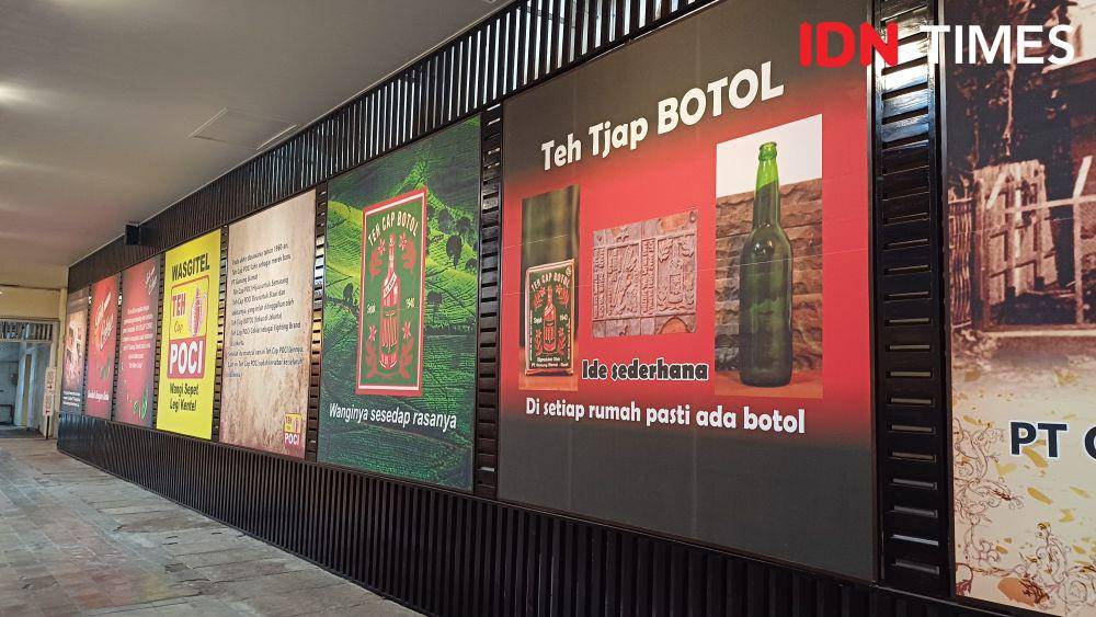 Potret area sejarah pabrik PT. Sinar Sosro Gunung Slamat, Slawi, Kabupaten Tegal, Jawa Tengah (IDN Times/Dhiya Awlia Azzahra)(IDN Times/Dhiya Awlia Azzahra)