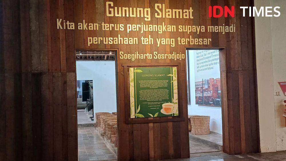 Potret pabrik PT. Sinar Sosro Gunung Slamat, Slawi, Kabupaten Tegal, Jawa Tengah (IDN Times/Dhiya Awlia Azzahra)(IDN Times/Dhiya Awlia Azzahra)