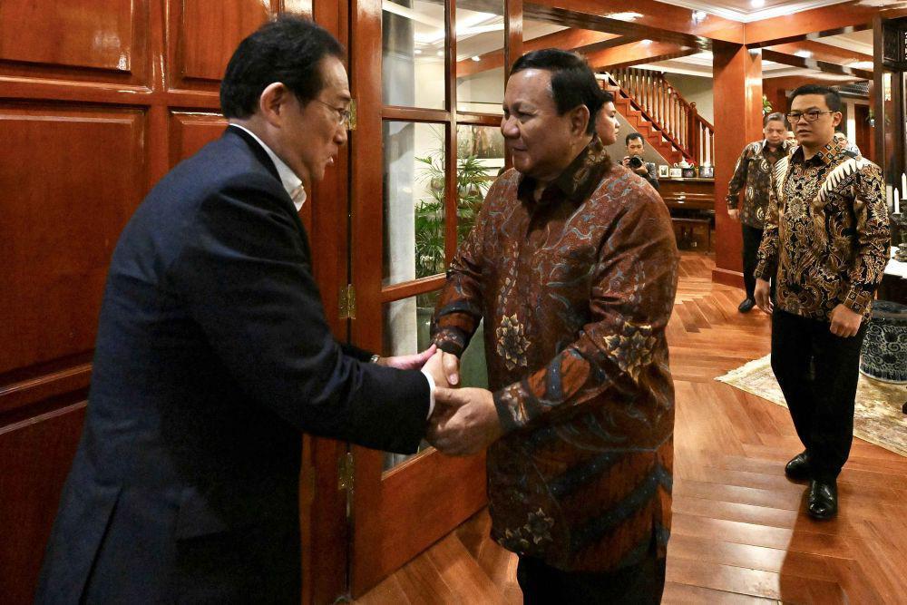 Prabowo Terima Utusan Khusus PM Jepang Fumio Kishida di Kertanegara