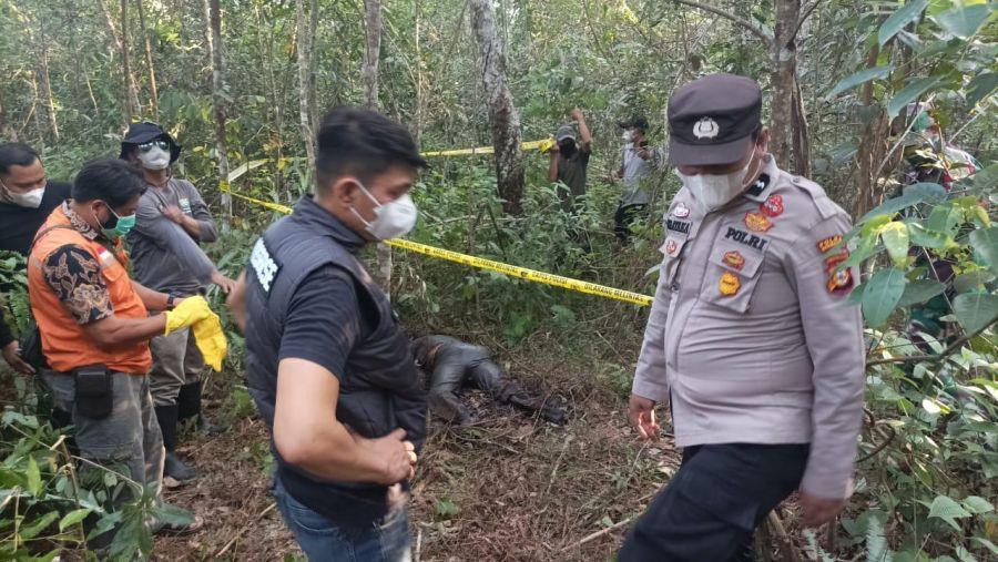 Warga Sumut Ditemukan Tewas Membusuk di Kebun Karet Muara Enim