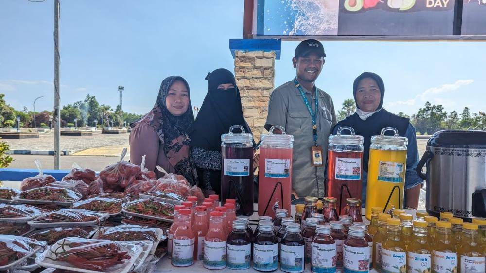 pemberdayaan perempuan melalui usaha mandiri (dok. PT Vale Indonesia)
