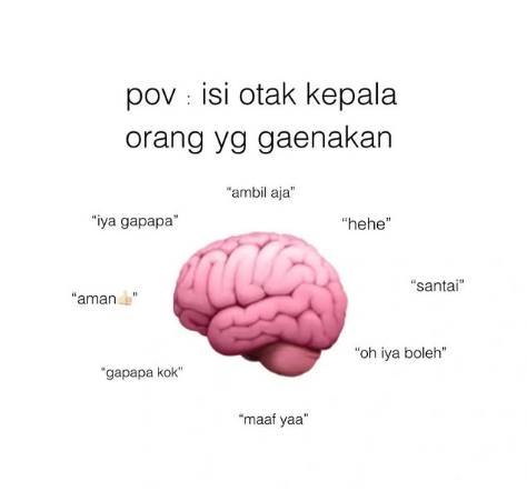 Meme isi kepala (instagram.com/penacurian)