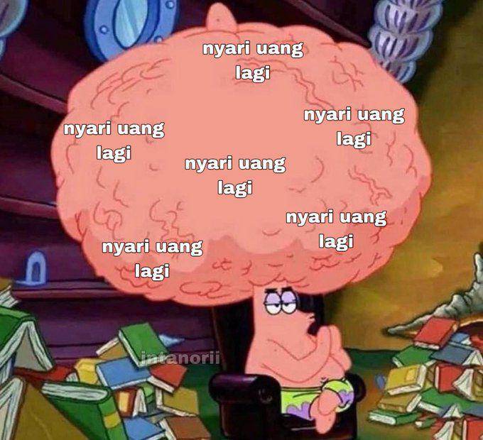 Meme isi kepala (x.com/intanorii)