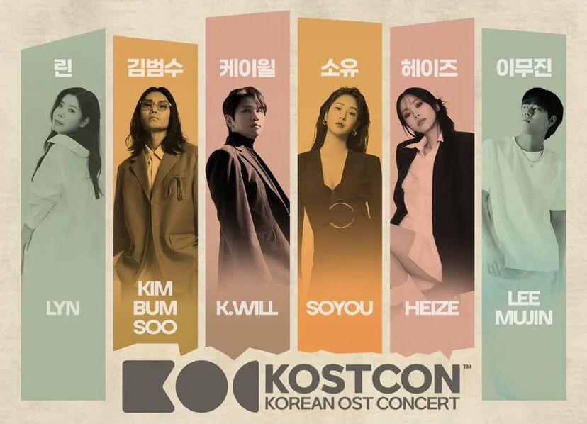 Lineup dan Harga Tiket Konser OST Drama Korea, KOSTCON 2025 di Jakarta