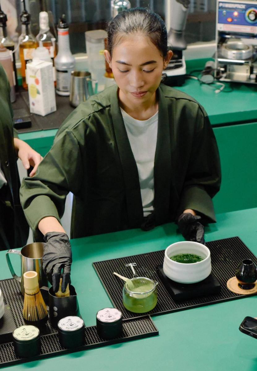 Ceremonial Matcha Kafe Titik Koma (Instagram.com/kopititikkoma)