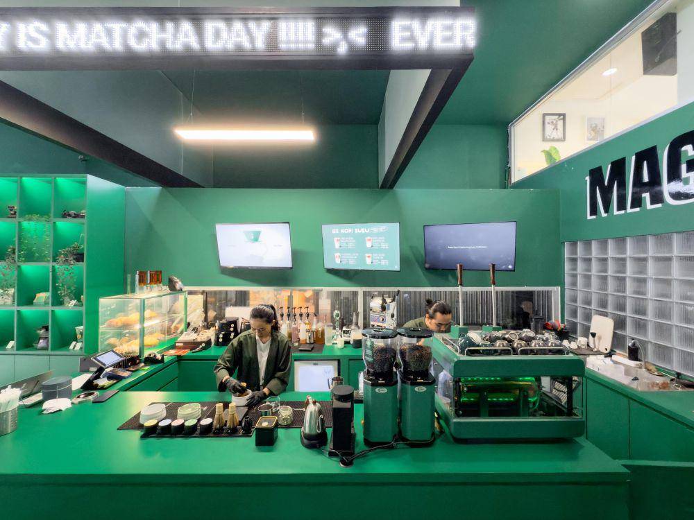 Ceremonial Matcha Kafe Titik Koma (Instagram.com/kopititikkoma)