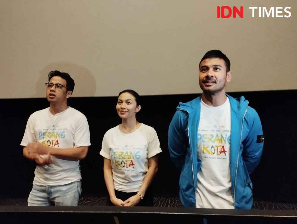 Ke Medan, Chiccho dan Ariel Tatum Ungkap Spesialnya Film Perang Kota