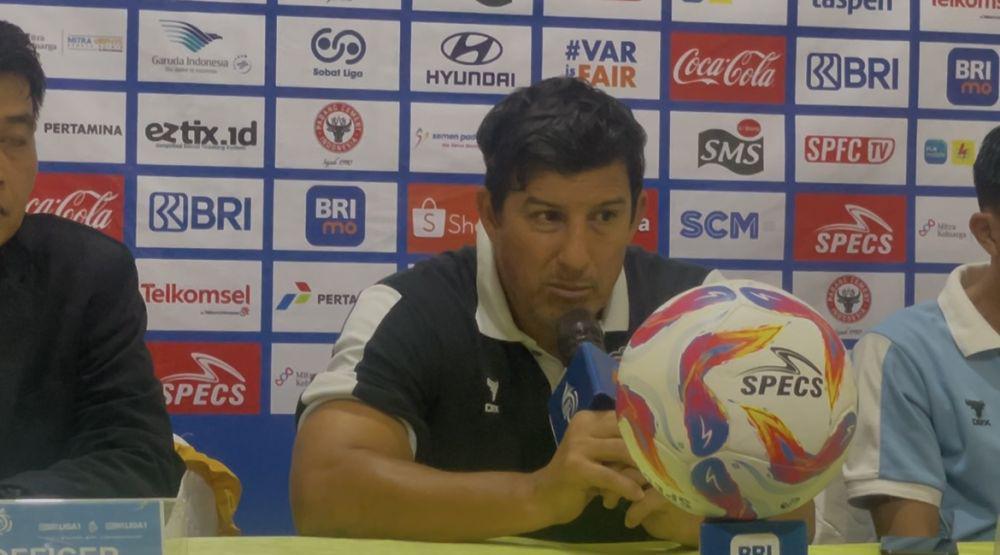 Pelatih Madura United, Angel Alfredo (Foto: IDN Times/Halbert Caniago)