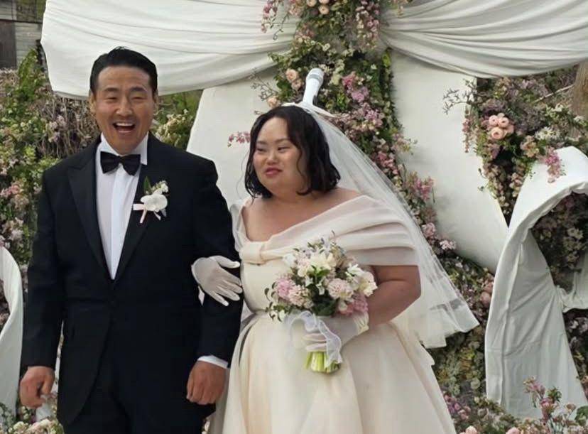 potret pernikahan Jung Eun Hye dan Jo Young Nam (instagram.com/moonjiin_actress)