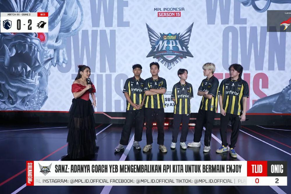 5 Kunci Kemenangan ONIC atas TLID pada MPL ID S15 Minggu Ke-6