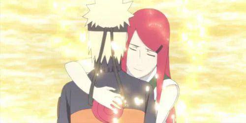 Naruto dan Kushina (dok. Pierrot/Naruto: Shippuden)