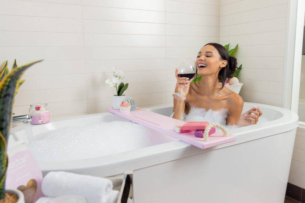 ilustrasi spa di kamar mandi (pexels.com/Nectar Bath Treats)