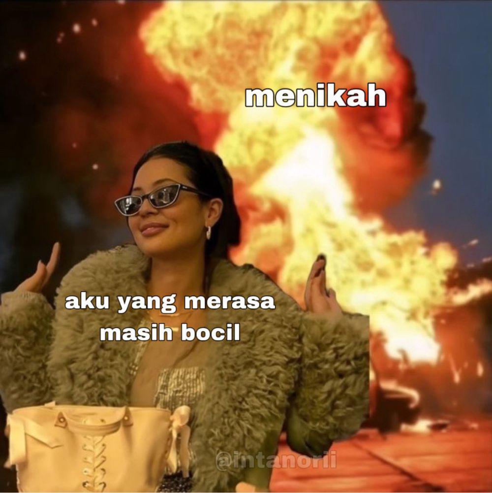7 Meme Gak Peduli sama Urusan yang Bikin Pusing, No Ribet-Ribet Club!