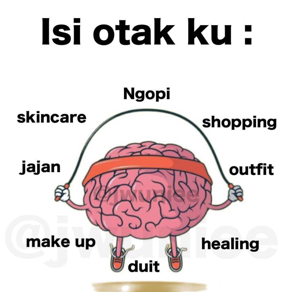 Meme isi kepala (x.com/jwuniee)