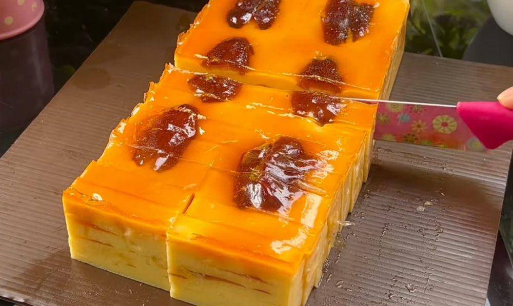 ilustrasi puding lapis legit (YouTube.com/HOBI MASAK)