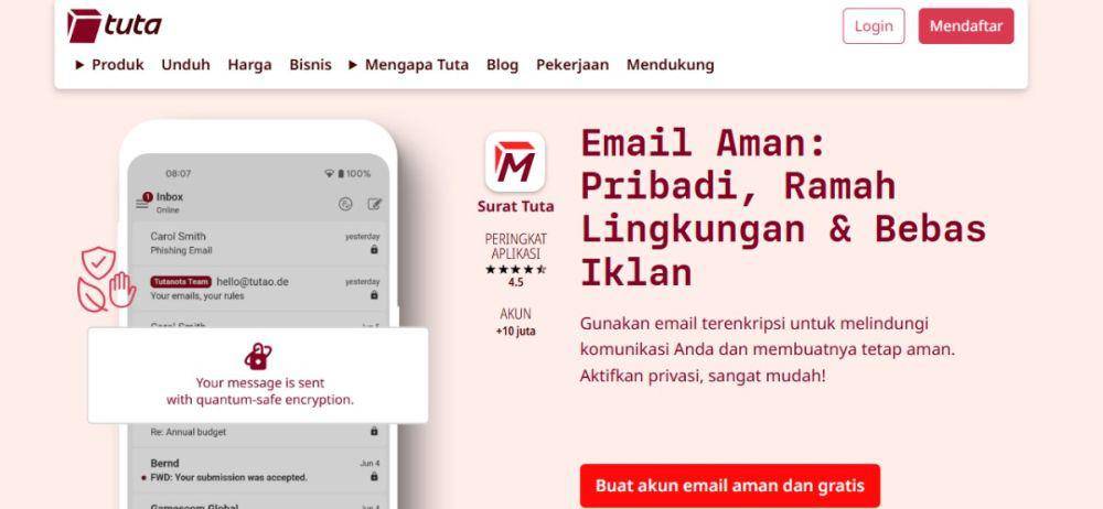 Tuta Mail. (tuta.com)