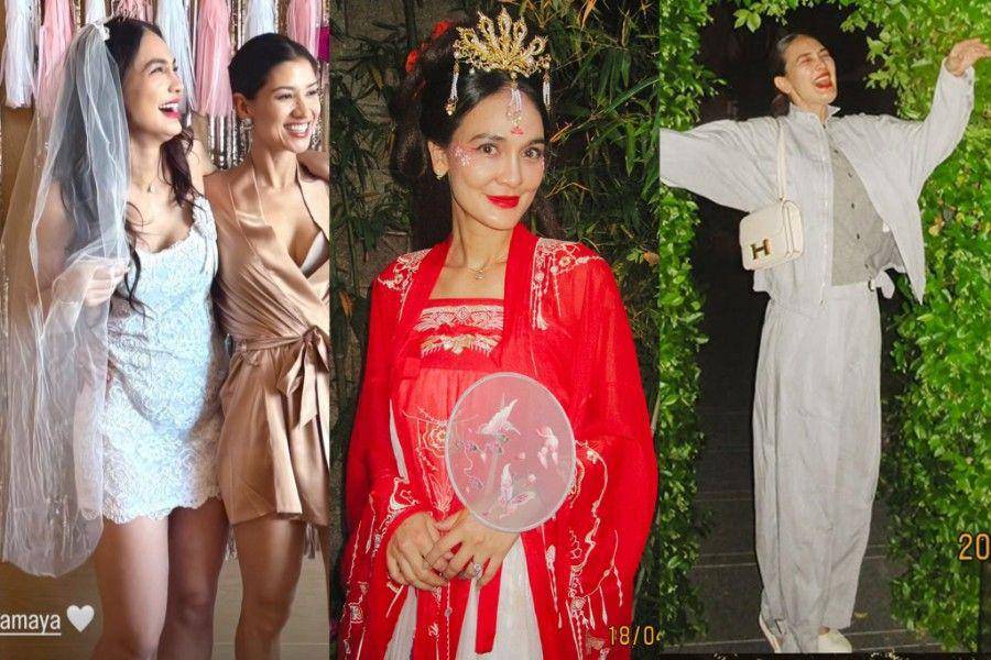 Gaya Bridal Shower Luna Maya (instagram.com/lunamaya|instagram.com/millanefernandez)