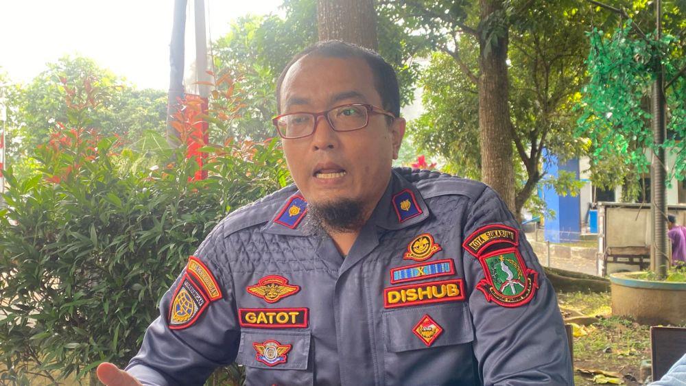 Kasi UPT Parkir Dishub Kota Sukabumi Gatot (IDN Times/Fatimah)