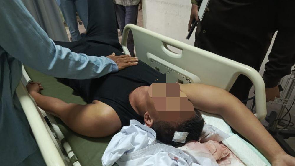 Kepala Pelajar Lubuk Linggau Bocor usai Dikeroyok 10 Kakak Kelas