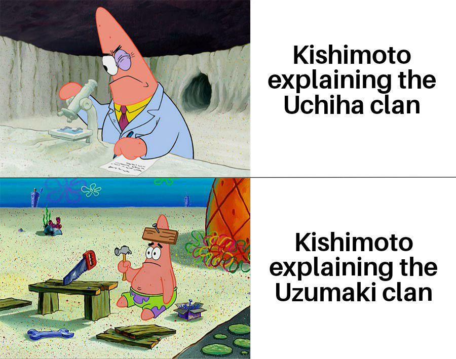 8 Meme Klan Uzumaki, Punya Penguntit di Setiap Generasi?