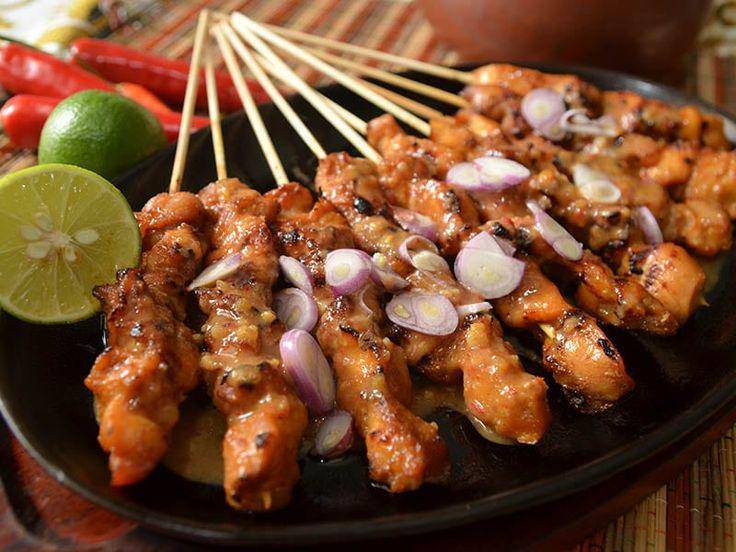 ilustrasi sate ayam/pinterest.com