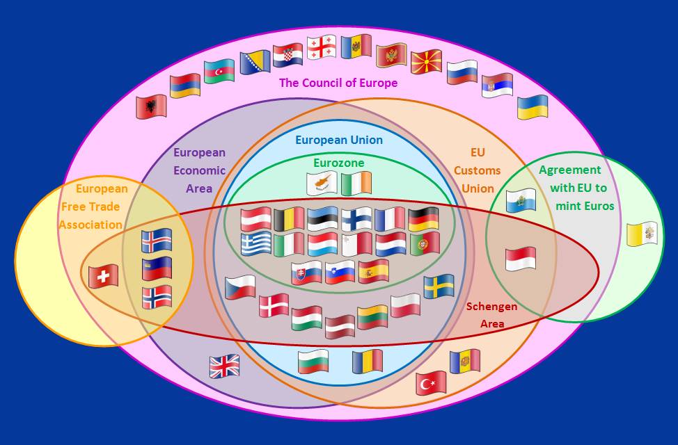 ilustrasi Schengen diagram (commons.wikimedia.org/Wdcf)