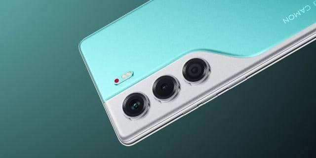 TECNO CAMON 40 Pro 5G varian Emerald Glow Green