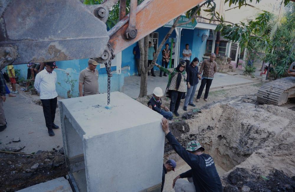 Box Culvert Dipasang di Kecamatan Panjang, demi Atasi Banjir?