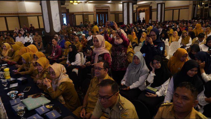 Sosialisasi pencegahan anak putus sekolah di Banjarmasin.