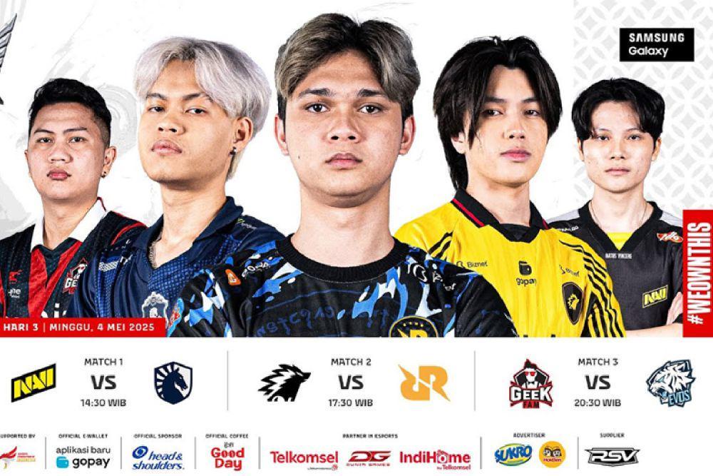 Rekap Hari Ketiga Pekan 6 Regular Season MPL ID S15, Royal Derby!