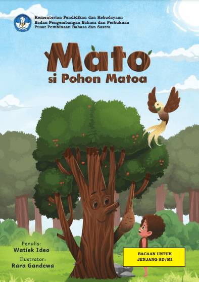 Mato Si Pohon Matoa (dok. Pusat Pembinaan Bahasa dan Sastra/Buku Digital)