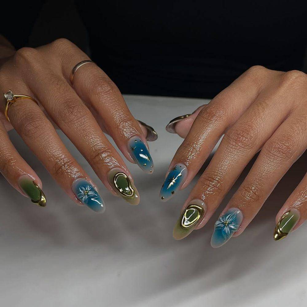 inspirasi 3D nail art yang hits di 2025 (instagram.com/gelbyifrah)