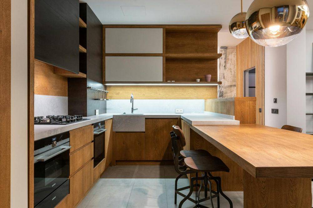 ilustrasi dapur minimalis