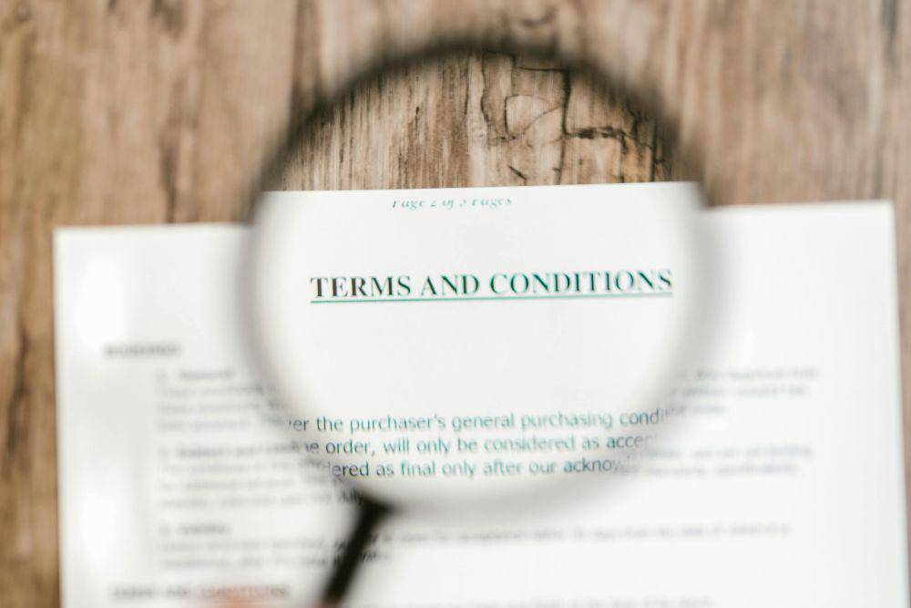Ilustrasi syarat dan ketentuan (Pexels.com/RDNE stock project)