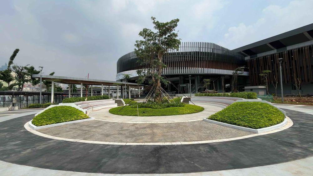 Penampakan Bangunan Baru Stasiun Tanah Abang yang Rampung Bulan Ini