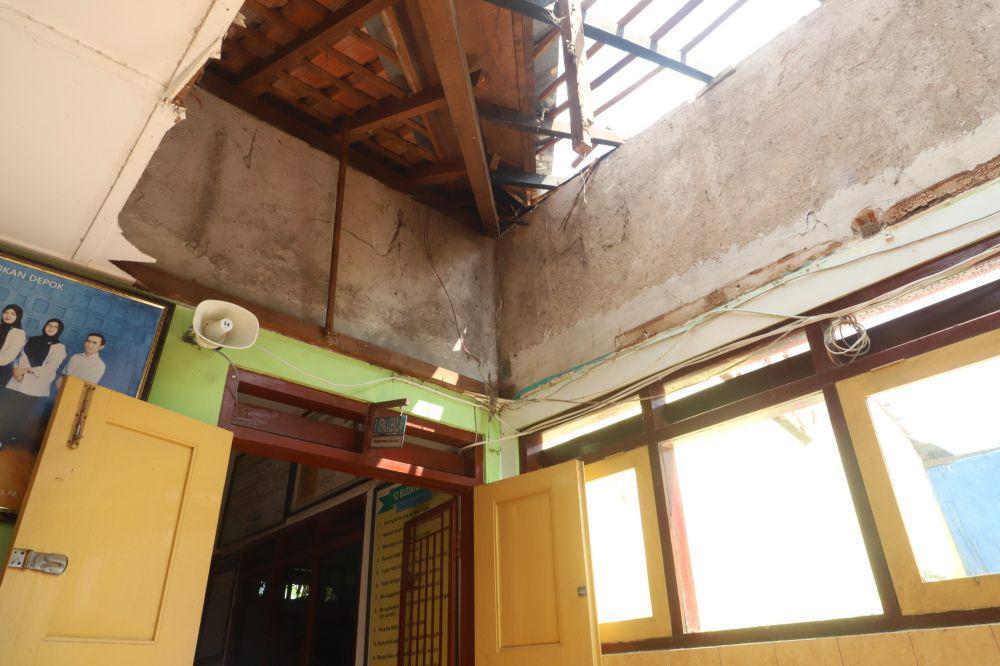 Atap SDN Kledokan Ambruk, Renovasi Dimulai Bulan Mei