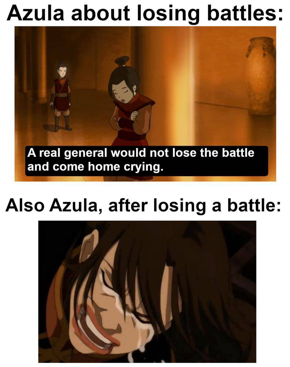 meme Azula Avatar: The Last Airbender (reddit.com/r/AvatarMemes)